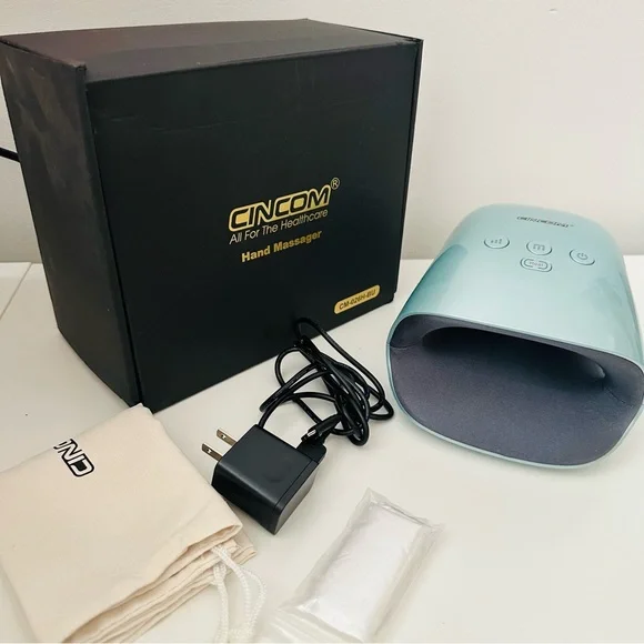 CINCOM Hand Massager with Heat and Compression for Arthritis Pain Relief - Picture 3 of 7